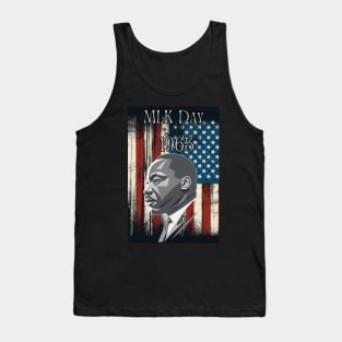 "Harmony of Dreams: MLK Tribute Art" - MLK Civil Rights Activist Tank Top